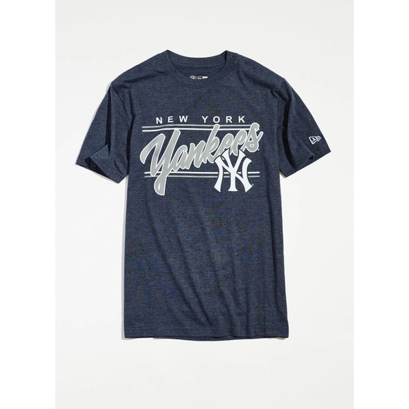 New Era Mens New York Yankees Brushed Tee Size Extra Large - Picture 1 of 1